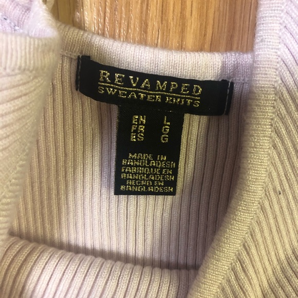 Pink ribbed dress - Picture 2 of 4